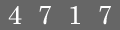 type in code