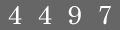 type in code