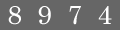 type in code